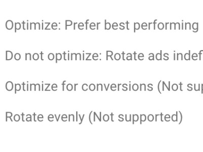 响应性搜索广告现在是GOOGLE广告的默认类型