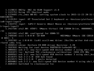 X86虚拟机，OpenWrt启动时卡在“Switched to clocksource tsc”解决方法