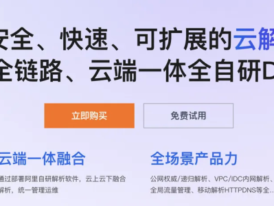 阿里云DNS云解析有必要购买吗？免费版和收费版域名解析有啥区别？