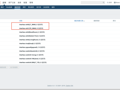 Zabbix交换机统计多端口总速率