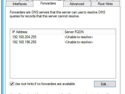 dns-服务器--转发设置-域控dns配置