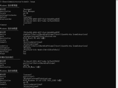 Windows系统bcdedit命令详解，轻松DIY引导菜单！