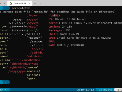 重新尝试 WSL2 和 Windows Terminal 后感觉不错