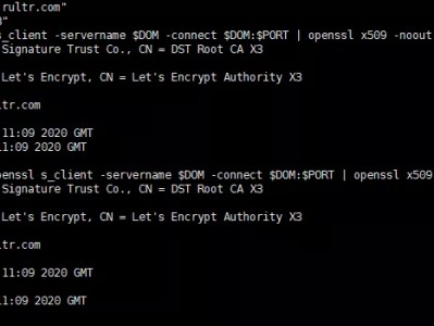Linux 系统使用命令行工具查看 TLS/SSL 效期时间