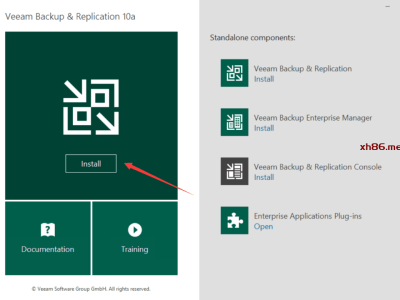 Veeam Backup & Replication 10.0.0.4461安装部署