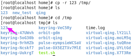 Linux中复制目录报错cp:omitting directory