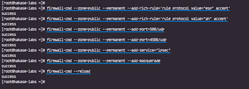 Firewalld NAT configuration