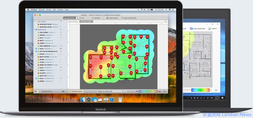 可视化无线网络分析工具Wifiner&NetSpot下载及介绍