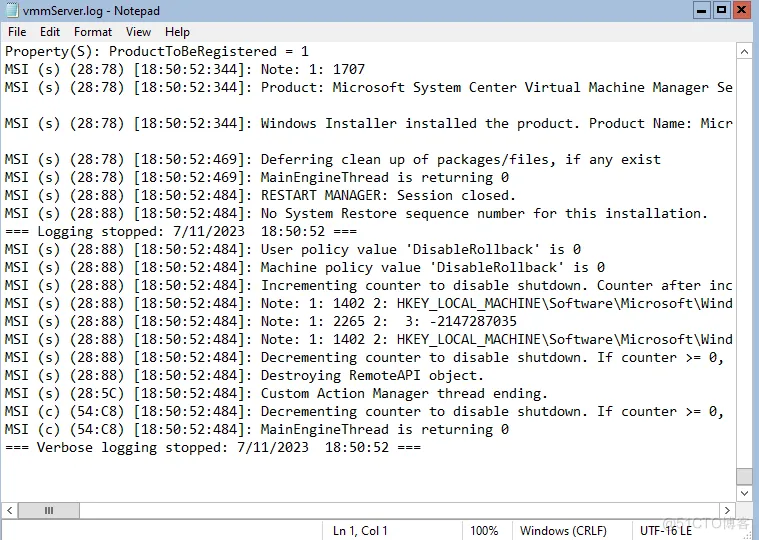 在WinServer 2022 Core 上安装SCVMM2022和SqlServer2022_SCVMM 2022_14